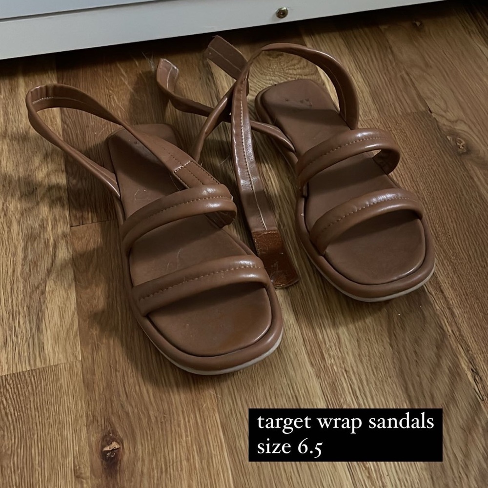 Target Wrap Sandals
